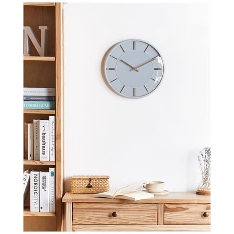 Orologio Da Parete Daroca 34 Cm Grigio - Foto 1