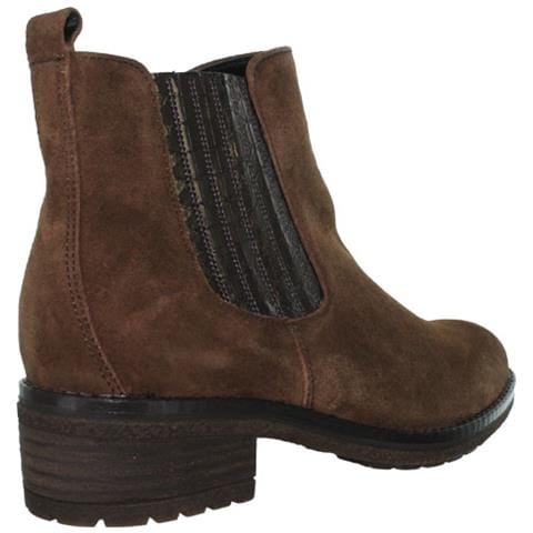 Stivali Con Zip Da Donna In Pelle Scamosciata Marrone 36 - Foto 2