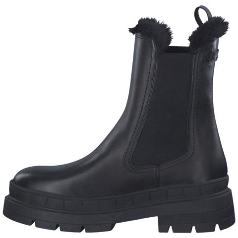Black Casual Closed Booties Stivaletti Pelle Scarpe Donna Nero Eu 37, 1-26935-41 003 - Foto 3