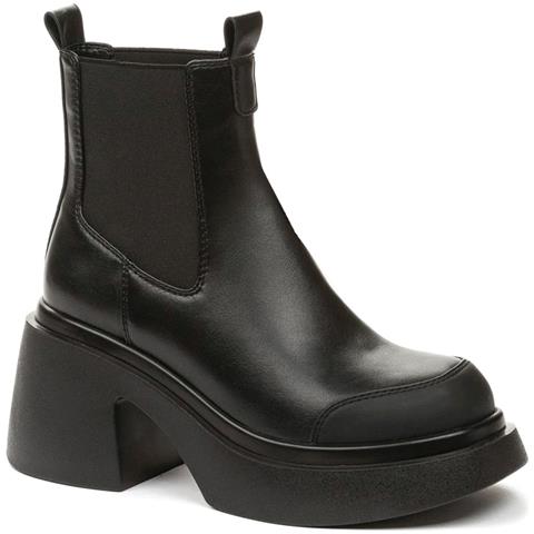 Black Elegant Closed Booties Stivaletti Pelle Scarpe Donna Nero Eu 35, 948010/04-01 - Foto 1