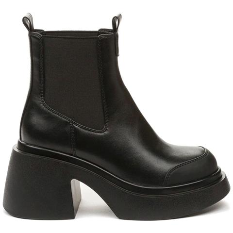 Black Elegant Closed Booties Stivaletti Pelle Scarpe Donna Nero Eu 35, 948010/04-01 - Foto 2