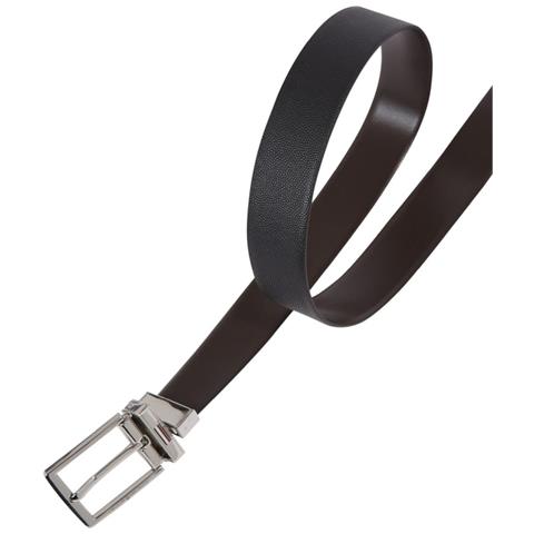 Business 3.5 Belt Cintura Pelle Accessori Uomo Nero Eu 85, Am0am11473 0gk - Foto 2