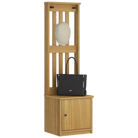 Albero Da Ingresso Sandens 45x40x159,5 Cm In Legno Di Pino - Foto 2