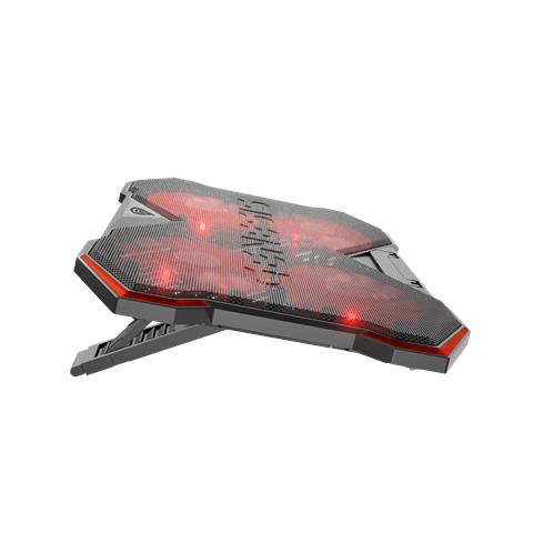 Oxid 260 base di raffreddamento per laptop 43,9 cm (17.3") 1010 Giri /min Nero, Rosso - Foto 13