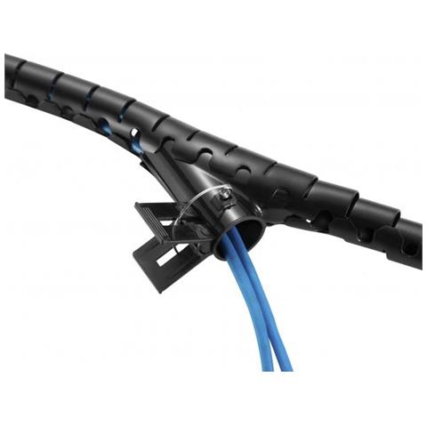 Equip 650867 Organizer Per Cavi Scrivania Guaina Intrecciata Per Cavi Nero - Foto 2