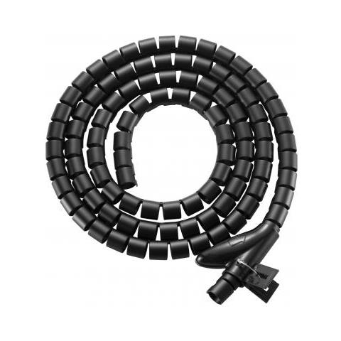 Equip 650867 Organizer Per Cavi Scrivania Guaina Intrecciata Per Cavi Nero - Foto 1