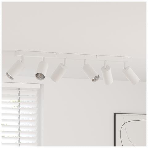 Faretti da soffitto 6 Modi Regolabili Bianco GU10 - Foto 2