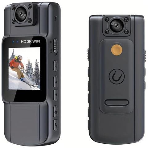 Telecamera Corporea Portatile Hd 1080p Con Audio E Clip Posteriore - Foto 1