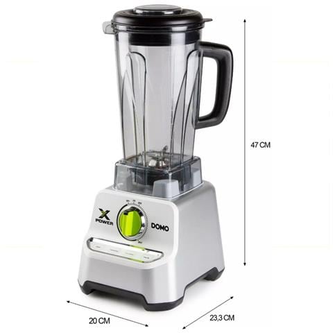 Frullatore da Tavolo DO747BL Potenza 1500 W Capacità 2 L Colore Bianco - Foto 6