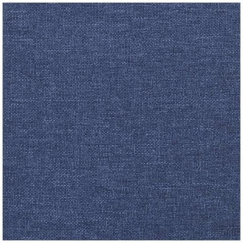 Giroletto a Molle con Materasso Blu 120x190 cm in Tessuto - Foto 9