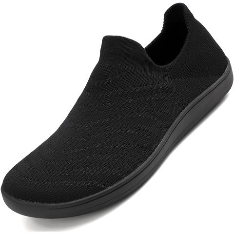 Scarpe Da Donna Slip-on Traspiranti E Comode Nere Taglia 41 Eu - Foto 1