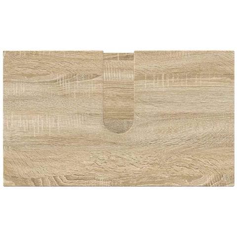 Set di mobili per il bagno 4 pcs rovere sonoma 61 x 35 x 64 cm - Foto 9