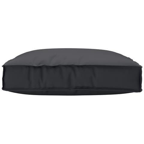 Cuscino da pallet per seduta nero 80x80x12 cm tessuto Oxford - Foto 2