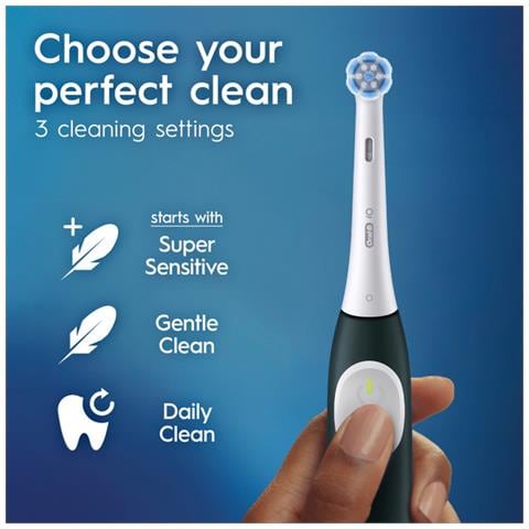 615204 spazzolino elettrico Adulto Spazzolino a vibrazione Verde - Foto 2