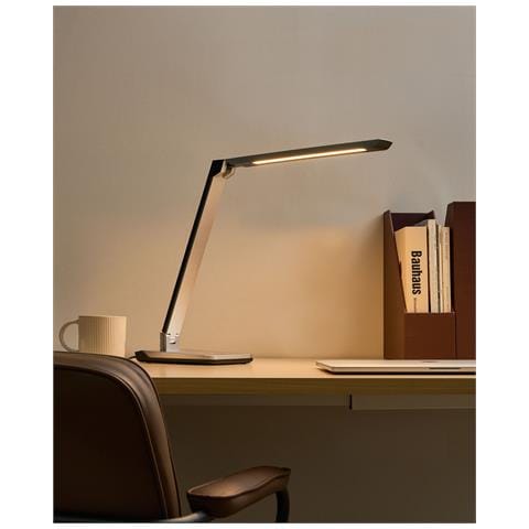 Lampada Da Scrivania A Led Pictor Con Dimmer Argento - Foto 1