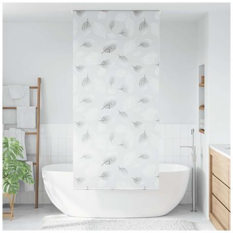 Tenda a Rullo Doccia 110x240 cm Larghezza Tessuto 106 cm - Foto 2