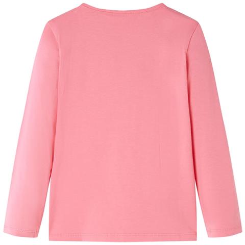 Maglietta da Bambina a Maniche Lunghe Gatto Rosa 128 - Foto 2