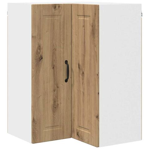 Pensile cucina con porta Rovere artigianale 57 x 57 x 80 cm - Foto 1