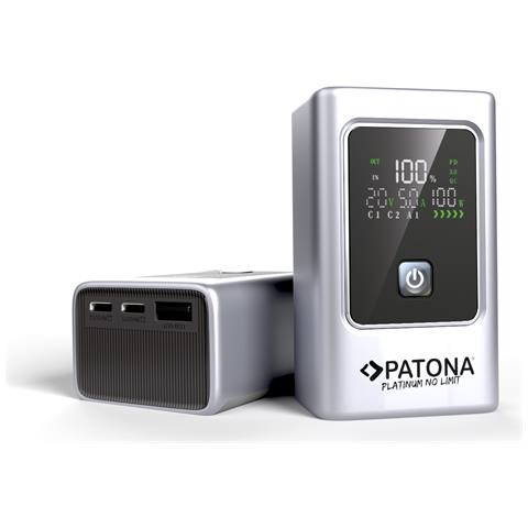 4238 batteria portatile Ioni di Litio 10000 mAh Argento - Foto 1