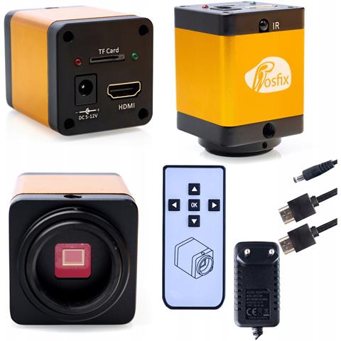 Set Microscopico Pegasus Pro 12 Mb 4 In 1 - Camera 12mp Hdmi, Obiettivo 100x, Piattaforma 50/40mm, Illuminatore 56 Led | Alta Qualità Immagine E Precisione - Foto 8
