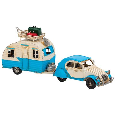 Rimorchiocaravancaravan Inmetalloblu 41x9,5x15,5h - Foto 1