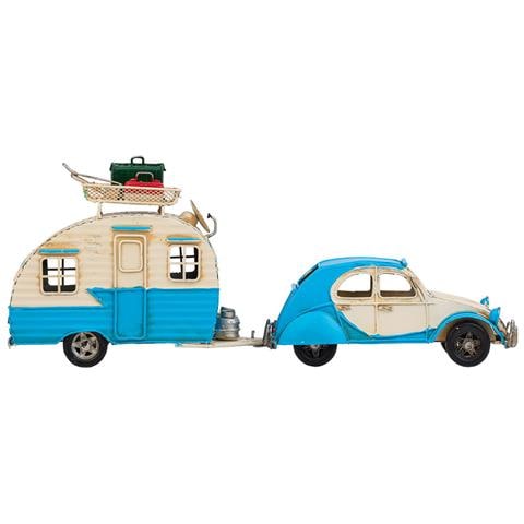 Rimorchiocaravancaravan Inmetalloblu 41x9,5x15,5h - Foto 2