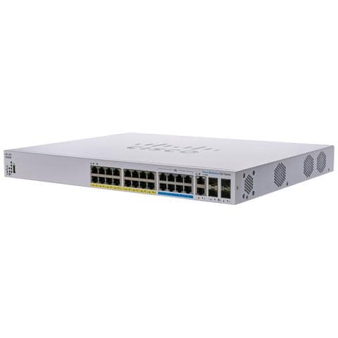 CBS350-24NGP-4X-UK switch di rete Gestito L3 Gigabit Ethernet (10/100/1000) Supporto Power over Ethernet (PoE) 1U Nero, Grigio - Foto 1