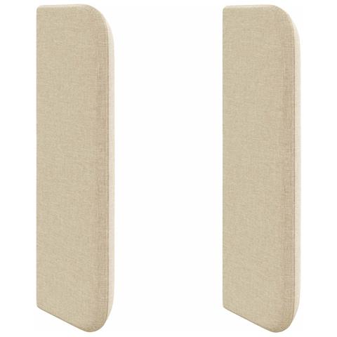 Orecchia della Testata Crema 40,5 x 40,5 x 4 cm Tessuto - Foto 1