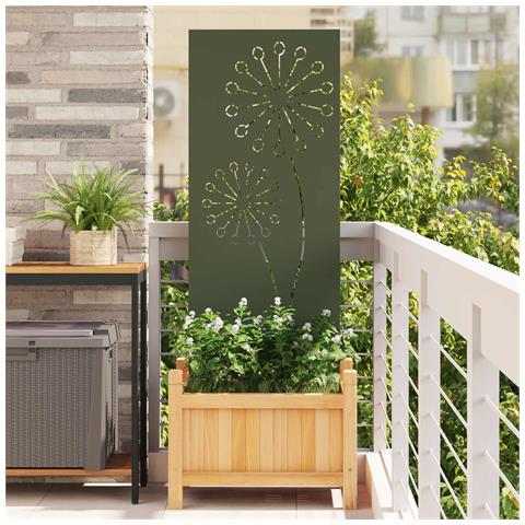 Schermo per privacy in giardino Oliver verde 50 x 140 cm - Foto 2