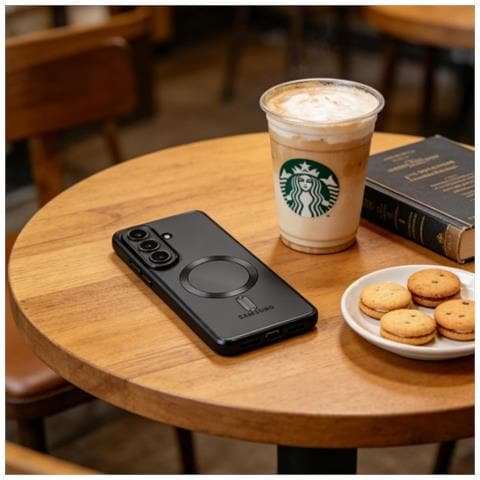 Custodia Per Telefono Samsung Galaxy A37 5g, Nera - Foto 1