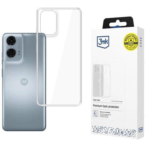 Custodia Per Telefono Motorola Moto E14 / G04 / G24 Power / G24 4g - Trasparente - Foto 1