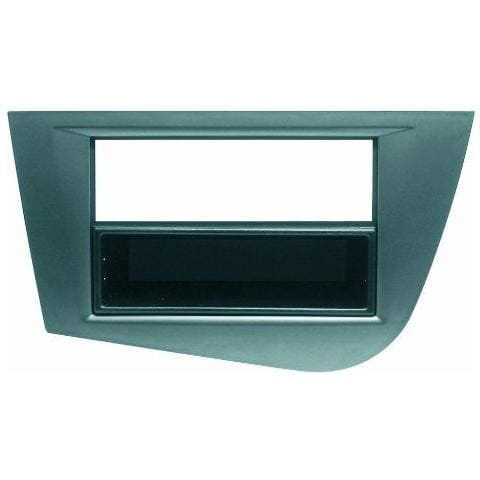 Adattatore autoradio 03340 Mascherina con foro ISO / Doppio Iso / Doppio DIN colore grigio Seat - Foto 1