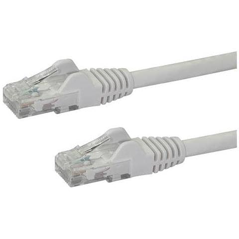 Cavo di rete CAT 6 - Cavo Patch Ethernet RJ45 UTP bianco da 7m antigroviglio - Foto 1