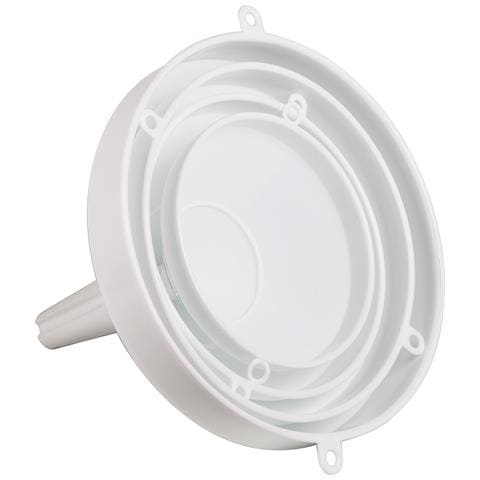 Imbuto In Plastica Per Alimenti Con Diametro 35 Cm E Portafiltro - Bianco - Foto 2