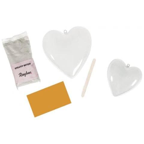 Kit: Ciotola Calcestruzzo Cuore, 1 Kit - Foto 1