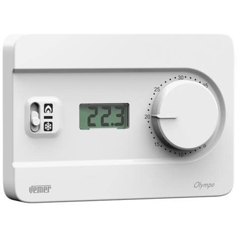 Termostato da parete OLYMPO BIANCO LCD - Foto 1