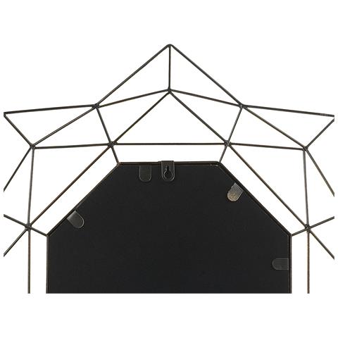 Specchio Da Parete In Color Oro 60x60cm Hillion - Foto 25