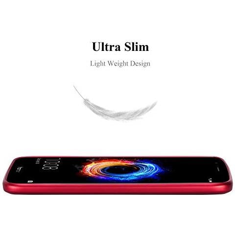 Custodia Compatibile Con Honor 8 Pro In Rosso Metallico - Coperchio Protettivo In Silicone Tpu Flessibile - Foto 2