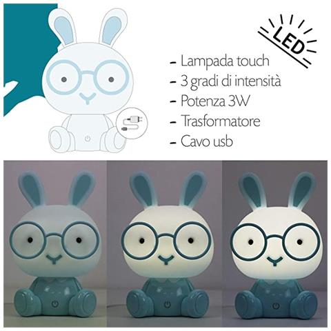 Onli - Lumetto Led Bunny Color Celeste - Foto 3