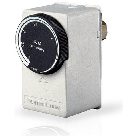 B01d Pressostato 4-15 Bar Con Membrana In Acciaio Inossidabile Adatto Per Generatori Di Vapore E Per Fluidi E Gas Inerti In Generale - Foto 1