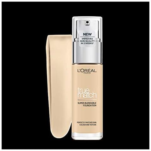 L’oréal Paris Make-up Designer True Match Foundation 1d / w Ivoire Dor Fondotinta Flacone A Pompa Liquido 30 Ml - Foto 3