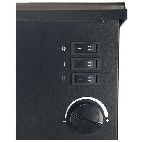 Stufetta Stufa Caminetto Elettrico In Metallo Fiamma Led - Foto 5