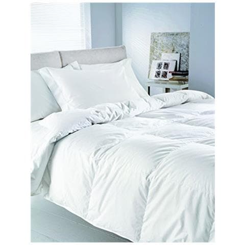 Nottetempo Piumino Matrimoniale Microfibra Tiepido, Poliestere, Bianco, 205x250x1 Cm - Foto 2