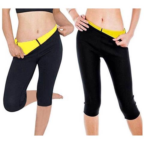 SLOWMOOSE - Pantaloni Corti Termici Dimagranti Da Donna, Pantaloni Sportivi  Flessibili Per Il Corpo [ m] - ePRICE