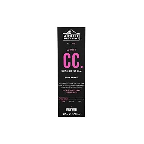 Muc-off Atleta Luxury Performance Womens Chamois Cream 100 Millilitri - Antibatterici Anti-chafing Idratante - Formulato Per Atleti - Foto 1