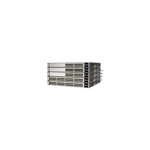 Switch Layer 3 Cisco Catalyst 3750E-48PD-S 48 Porte - 48 x RJ-45 - Porta Stack - 2 x Slot espansione - 10/100/1000Base-T - Desktop, Parato montabile - Foto 3
