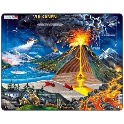 Puzzle Maxivulcani 70 Pezzi - Foto 1