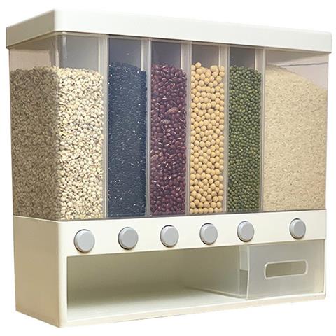 Contenitore Per Riso Da 1,5 Kg - Scatola Per Cereali In PP Trasparente, Ermetica Con Guarnizione In Silicone, Maniglia, Per Cucina