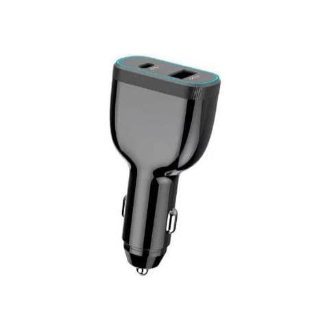 Usb-c Car Charger Nero Interno - Foto 1