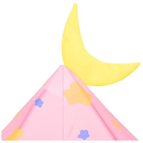 Tenda Da Gioco Per Bambini Rosa Con 250 Palline 301x120x128 Cm - Foto 10